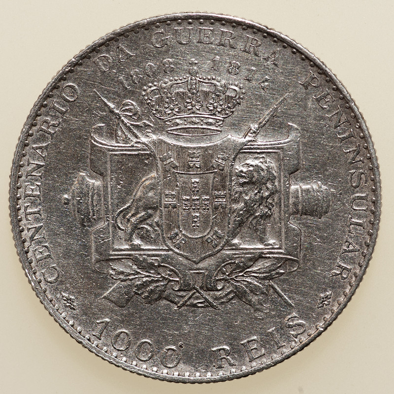 1000 reis Portugal Manuel II 1910. PAS6086