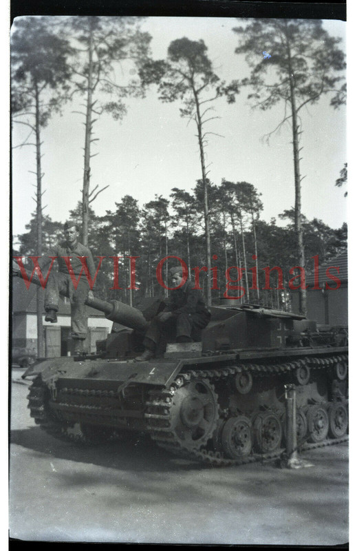 Negativ Panzer Sturmgeschütz StuG III