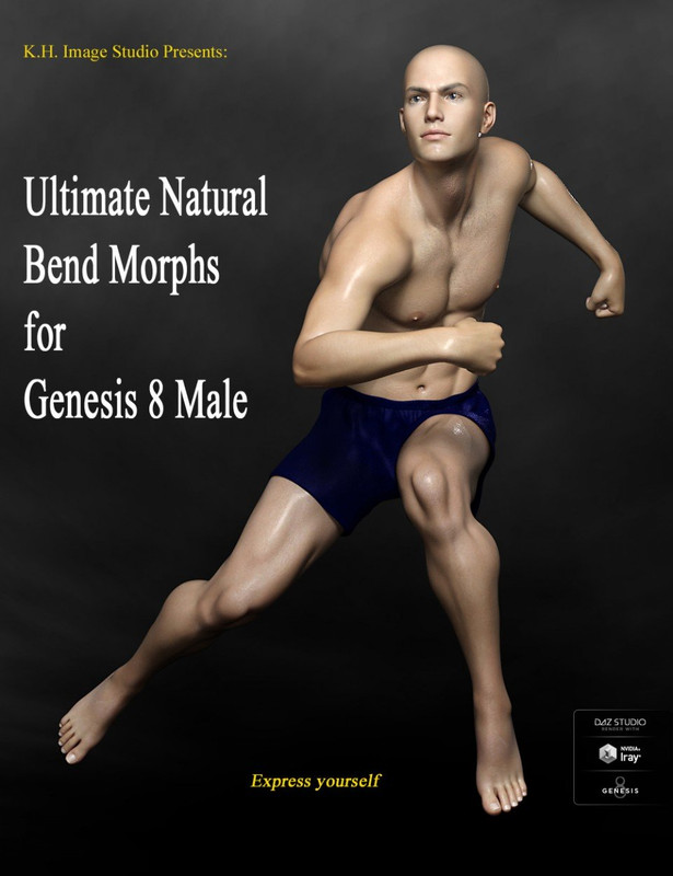 Ultimate Natural Bend Morphs for Genesis 8 Male Ultimate Natural Bend Morphs for Genesis 8 Male