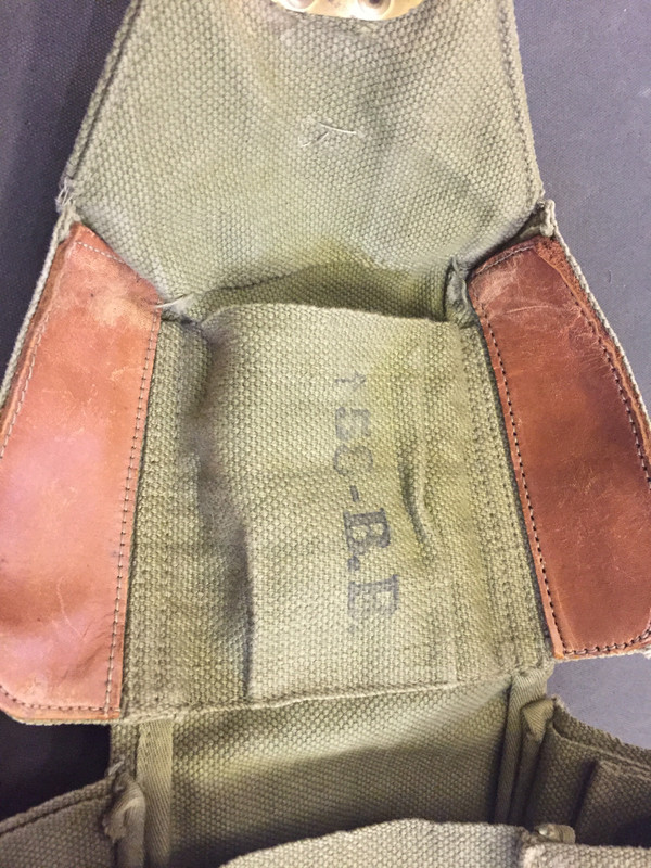 M51 gas Mask bag contents. IMG-1369-1