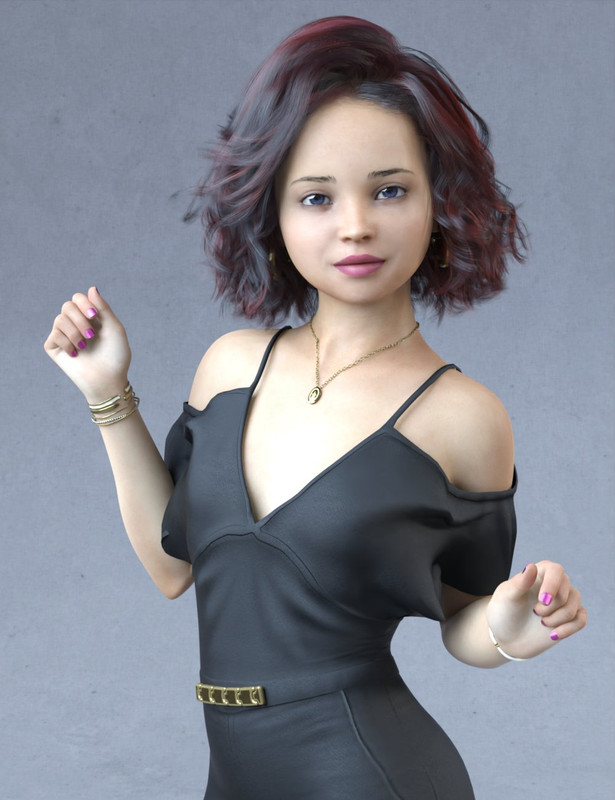 Alexa Teen For Genesis 8 Female