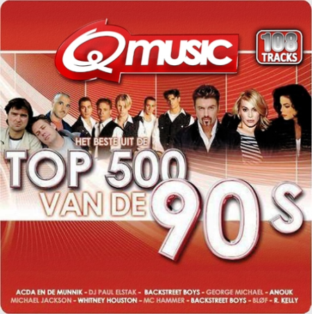 VA - Q-Music Top 500 Of The 90s (2013)