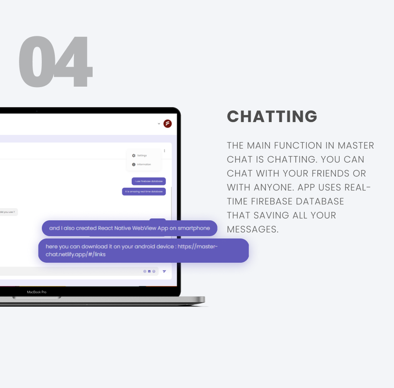 Master Chat | React JS Web App - 9