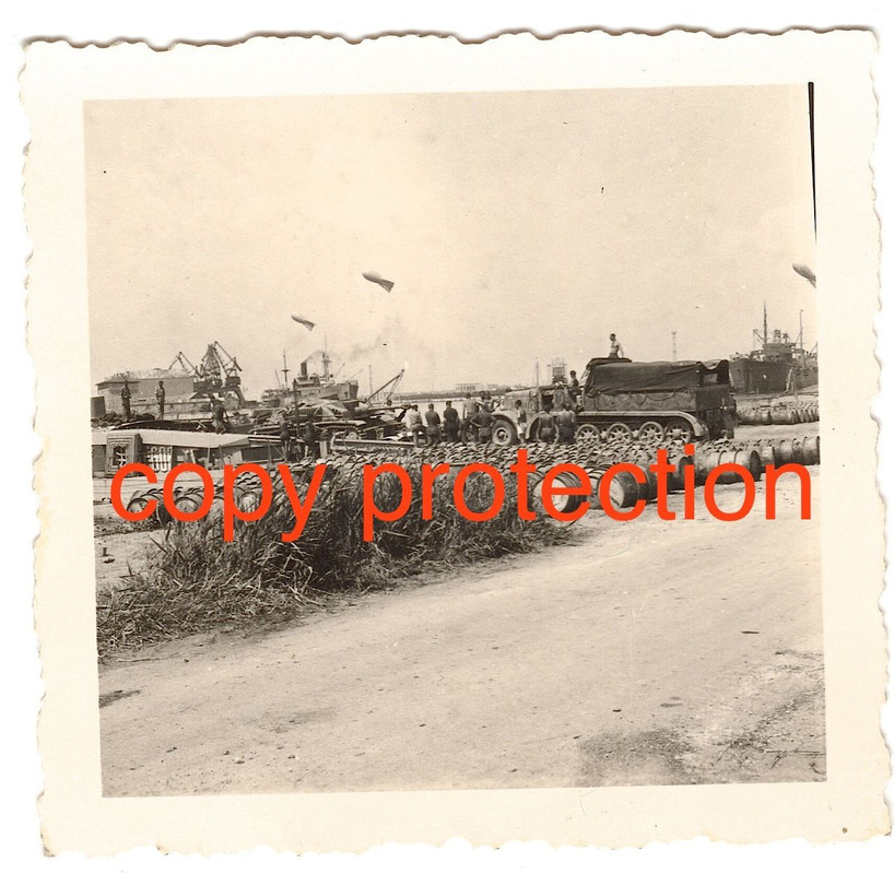 MARINE FÄHRPRAHM F 608 Sturmgeschütz Zugmaschine