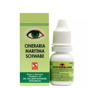 Willmar Schwabe Germany Cineraria Maritima Eye Drops (Alcohol Free) (10ml)