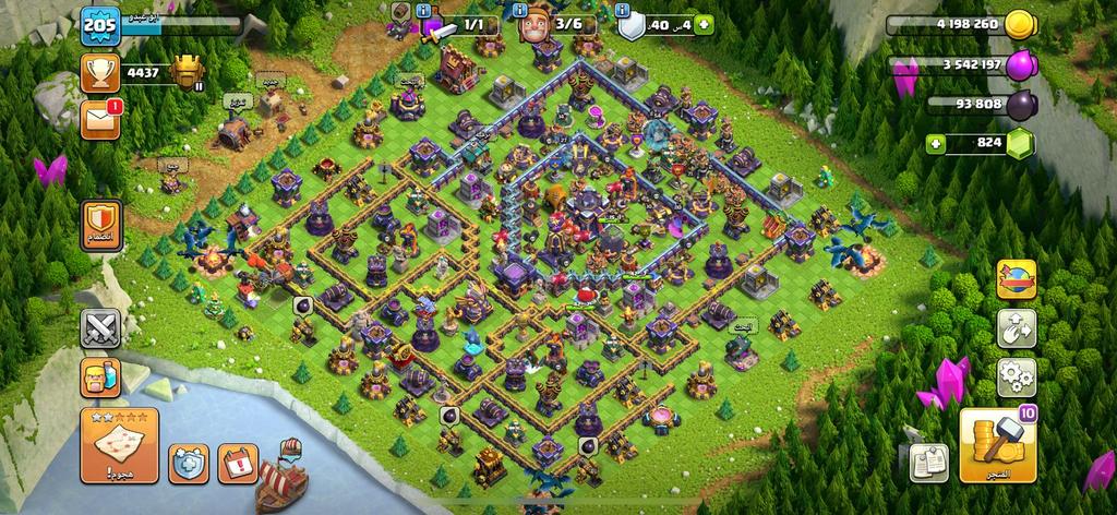 متجر كلاش - حساب تاون 15 رخيص