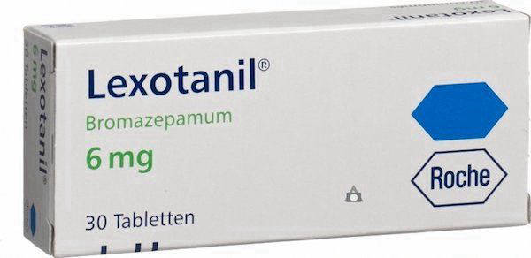 Lexotanil (Bromazepam) 3 mg tabletten packung