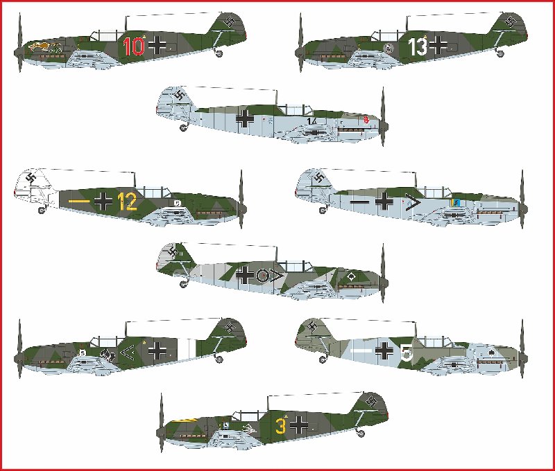 AZmodel 1/72 Bf-109 E-3 "Over Spain" plastic kit 