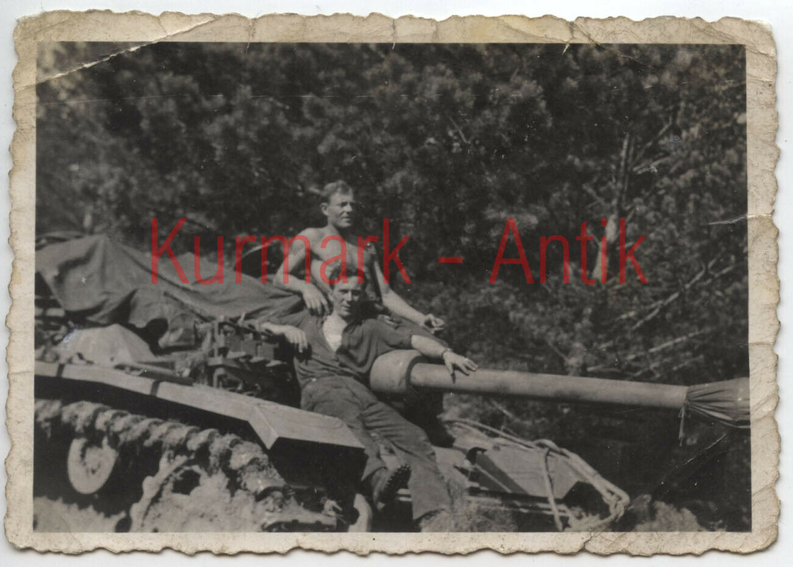 Foto Wehrmacht Panzer Stug Sturmgeschütz Russland Sommer 43 Langrohr !