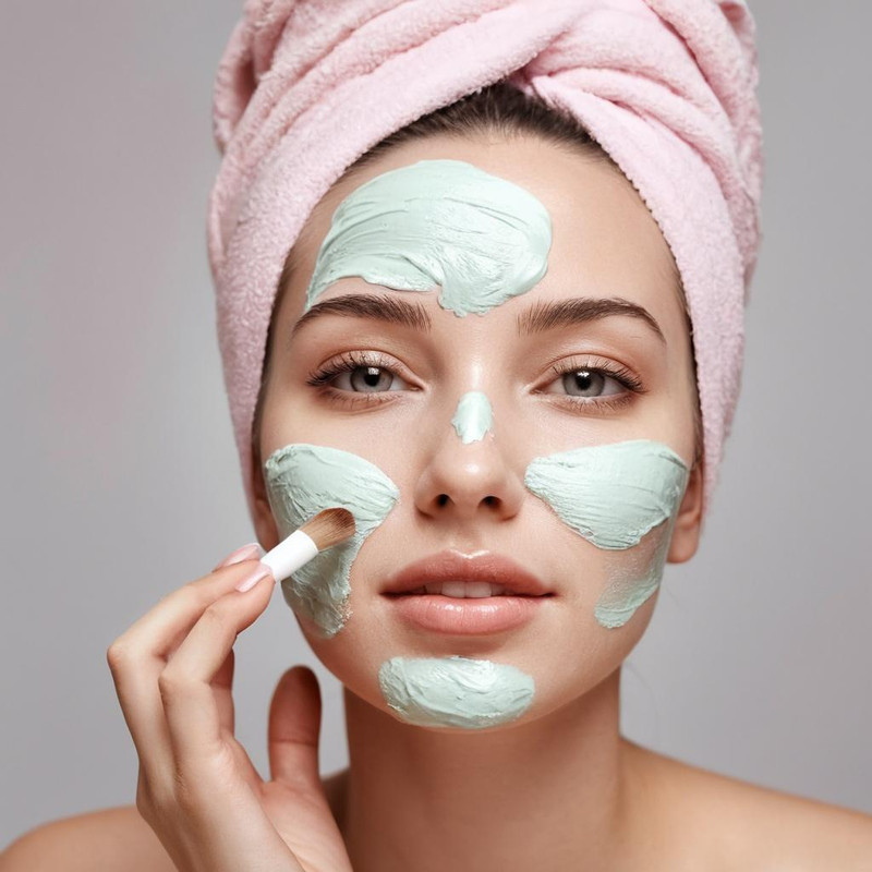 COVER FX Total Cover Cream Full Coverage Cream Foundation, M5 + Stress Remedy Cooling Makeup Primer
