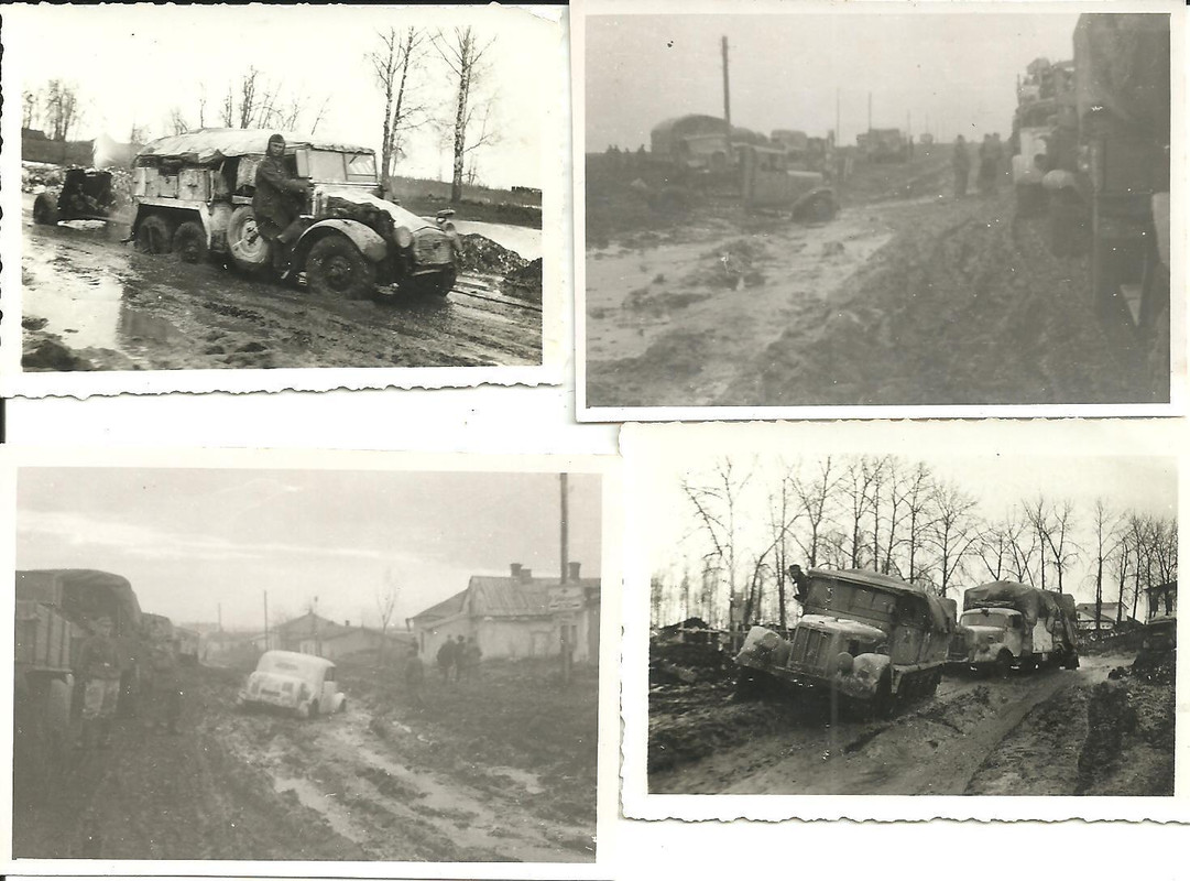 Fotos Halbketten Kfz Wintertarn Schlamm Kämpfe R