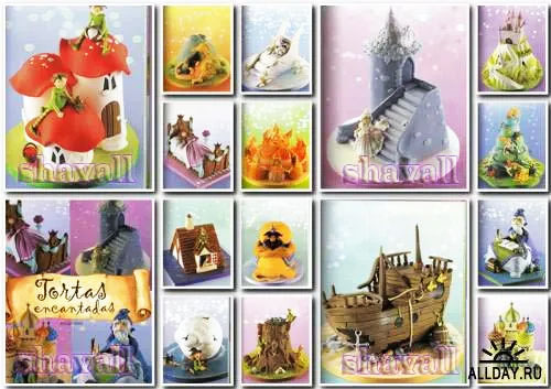 manual libro decoracion de tortas encantas fiestas infantiles