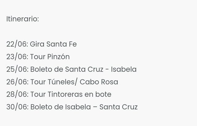 Día 4 (22 de junio) : Isla Santa Fé - Galápagos 2022 (1)