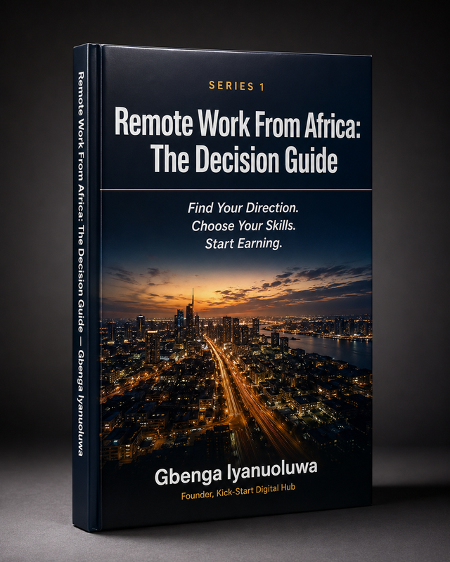 Product mockup of The Decision Guide