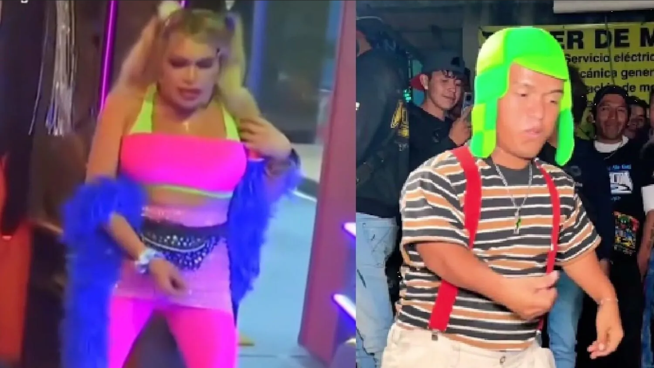 Wendy Guevara imitó tremendamente a Medio Metro bailando 
