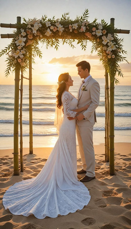 Beach wedding