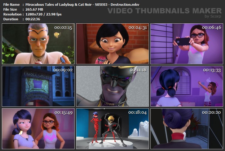 Miraculous Tales of Ladybug & Cat Noir - S05E03 - Destruction.mkv