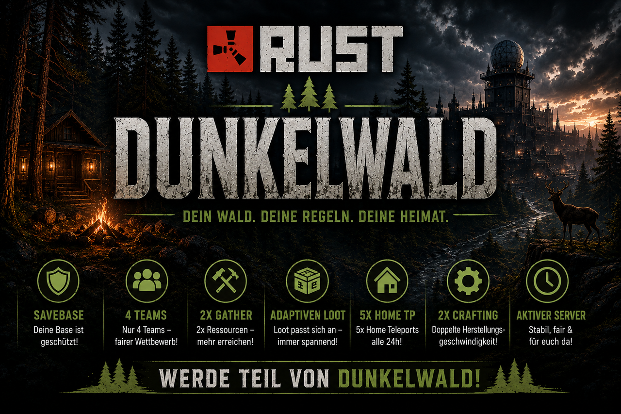 GER | Dunkelwald  # 2x Adaptive | Quad | Savebase | Anfänger image
