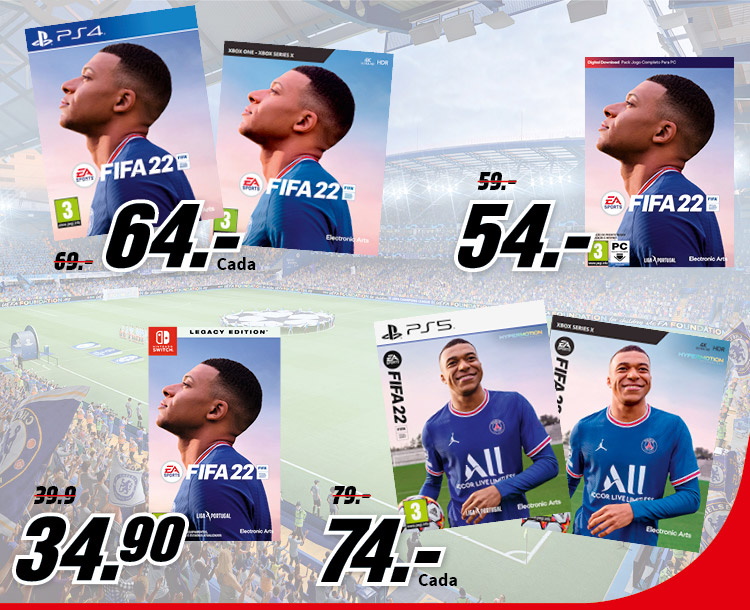 Media Markt com promoções no lançamento de FIFA 22 - FUT Portugal