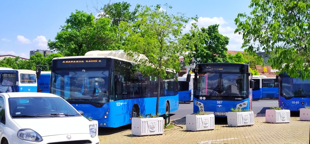 Mercedes-Benz Conecto NGT (2020) #1035 i #1040 i Ikarbus Ik-112n (2018) #987