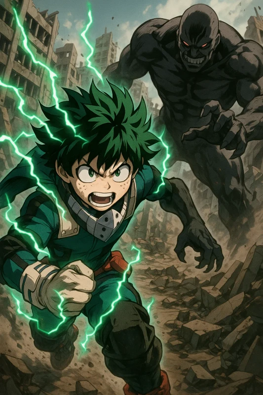 Моя геройская академия аниме