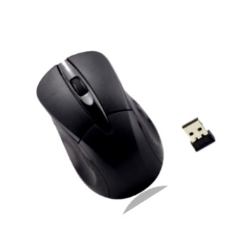 Mouse MYO Wireless Black en un escritorio.