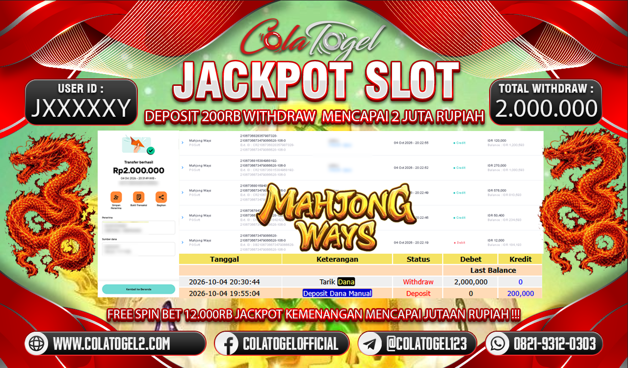 JACKPOT SLOT GACORR !!!