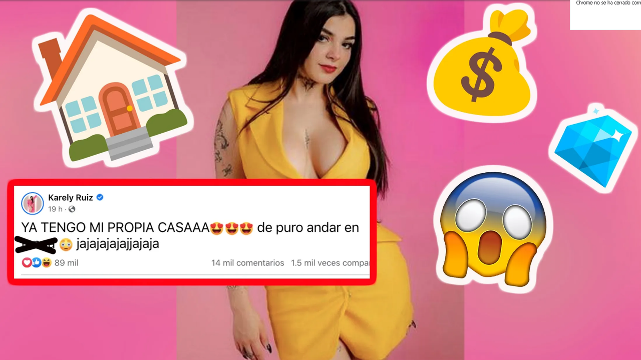 ¡Karely Ruiz lo logró! ya tiene su propia casa y así fue cómo la presumió