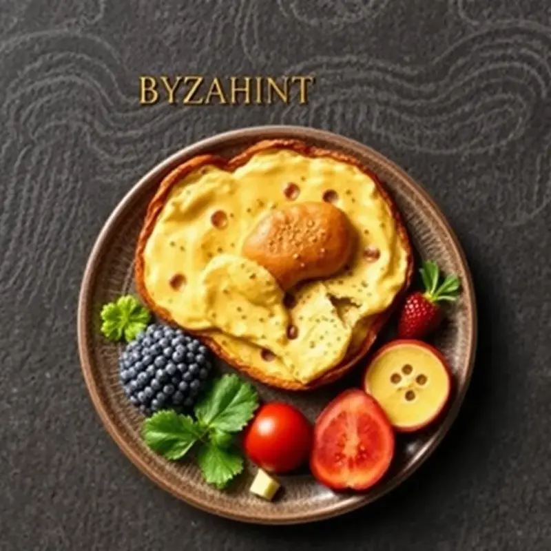 What foods were common in the Byzantine Empire