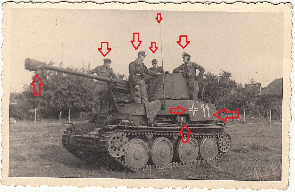 Soldaten Uniform Elite XX Panzer Panzerjäger Mar