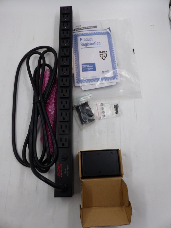 APC PDU BASIC RACK AP9567 120V AC 14 OUTLET APC PDU BASIC RACK AP9567 120V AC 14 OUTLET