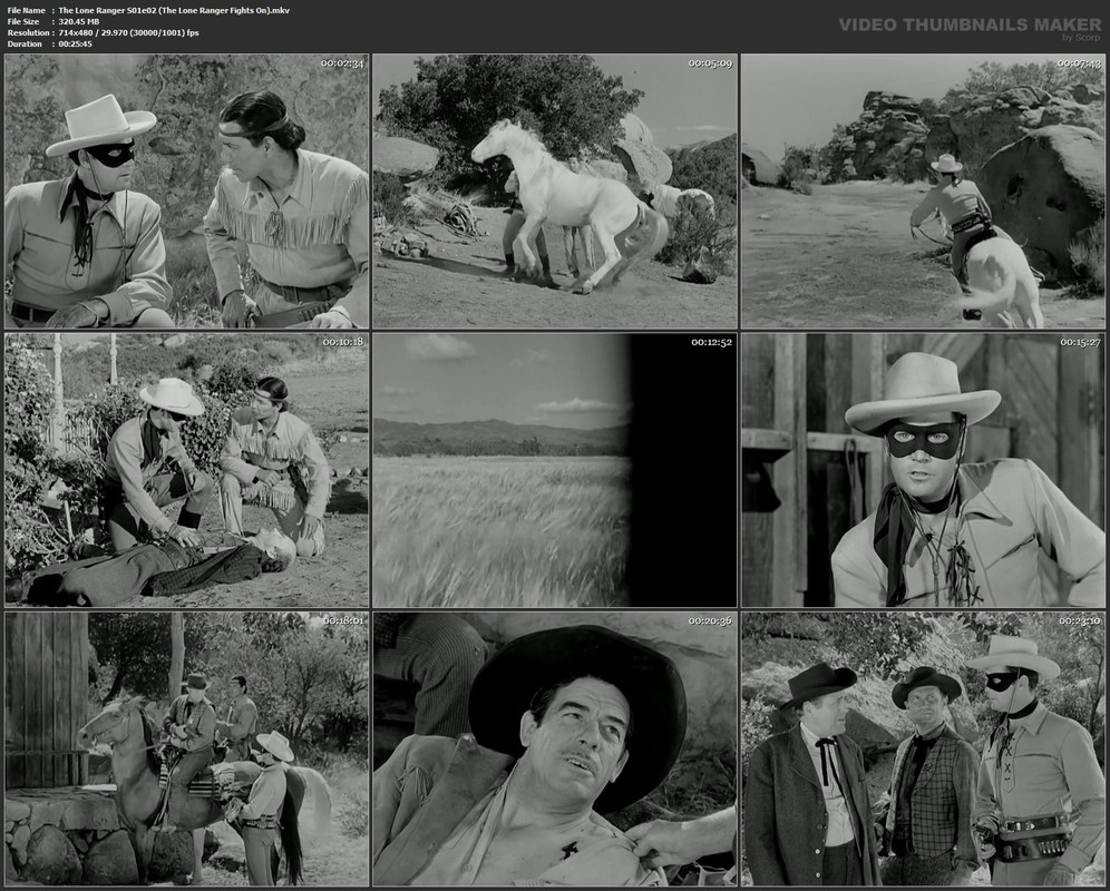 The Lone Ranger S01e02 (The Lone Ranger Fights On).mkv