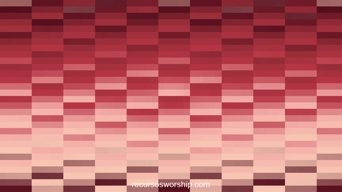 loop vj píxeles melocotón rojo bandas horizontales