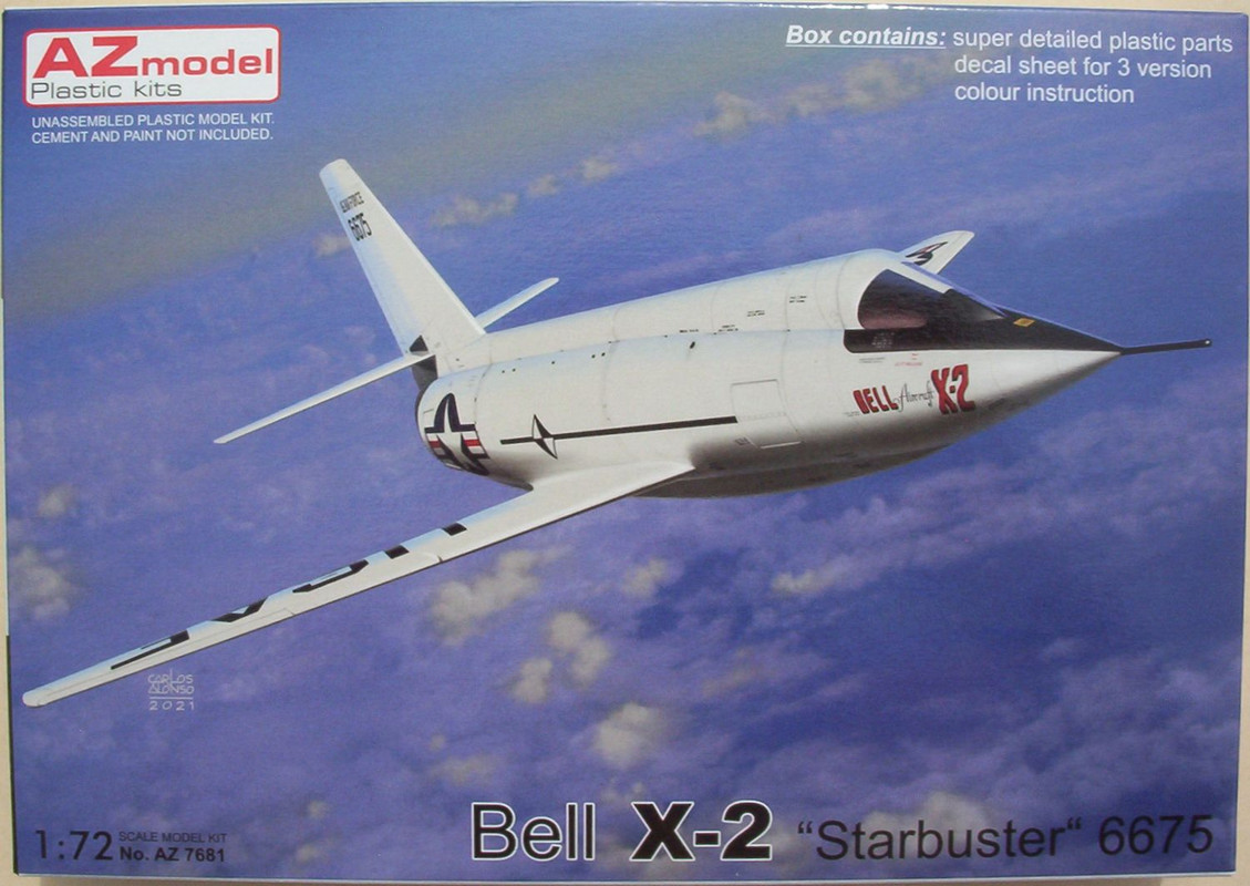 AZ Model 72 AZ 7681 Bell X-2 'Starbuster' 6675