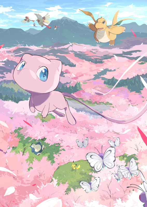 pikachu-dragonite-mew-snorlax-butterfree