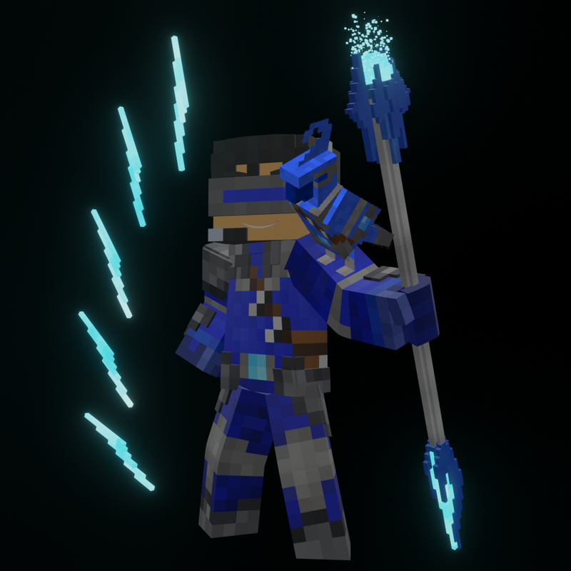 Aqua Bird, Minecraft Mob Skin