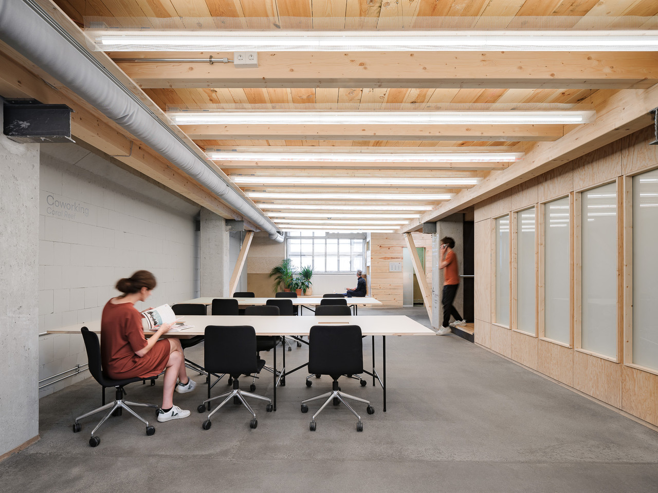 Impact Hub Berlin CRCLR House circular lighting design by Studio De Schutter