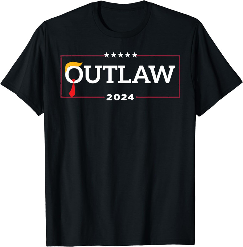 I’m Voting for The Outlaw Trump Elections 2024 Unisex T-Shirt