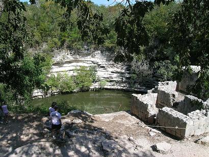 Apotropaic ‘witches’ marks and other ritual uses of caves Cenote-Xtoloc-en-Chich-n-Itz