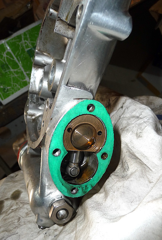 pompe départ en place