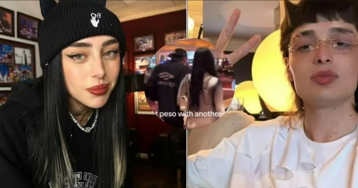 Supuesta amante de Peso Pluma teme por su vida, fans la amenazan de muerte