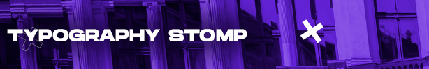 Typography Stomp - 3