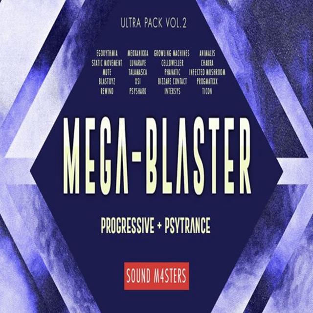 Mega Blaster - Progressive Psytrance Ultra Pack Vol.2  Mega-2