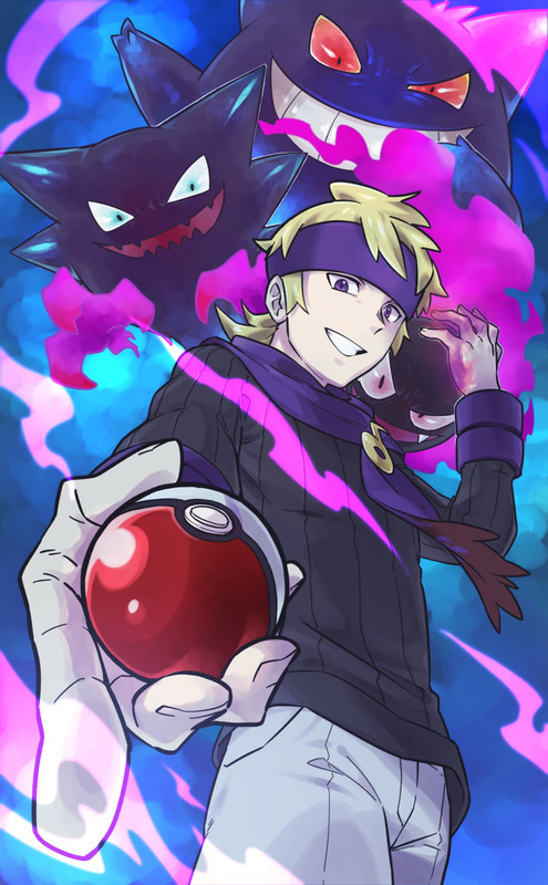 gengar-gastly-haunter-and-morty-pokemon-