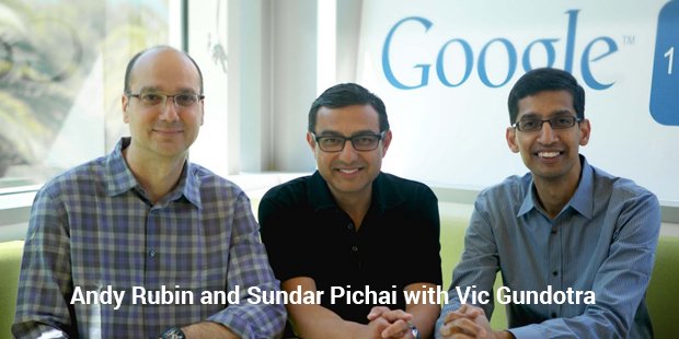 Andy-Rubin-and-Sundar-Pichai-with-Vic-Gu