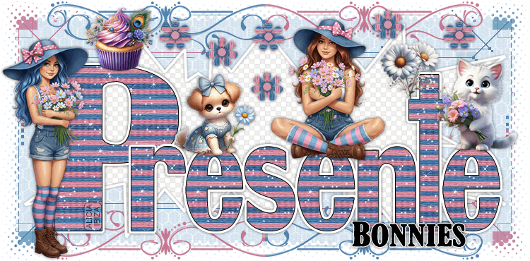 Presente Beautiful Spring bonnies