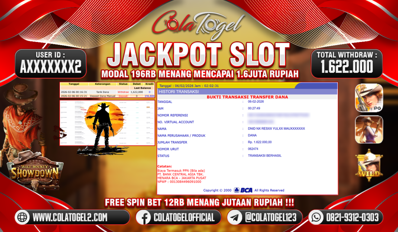 JACKPOT SLOT GACORR!!