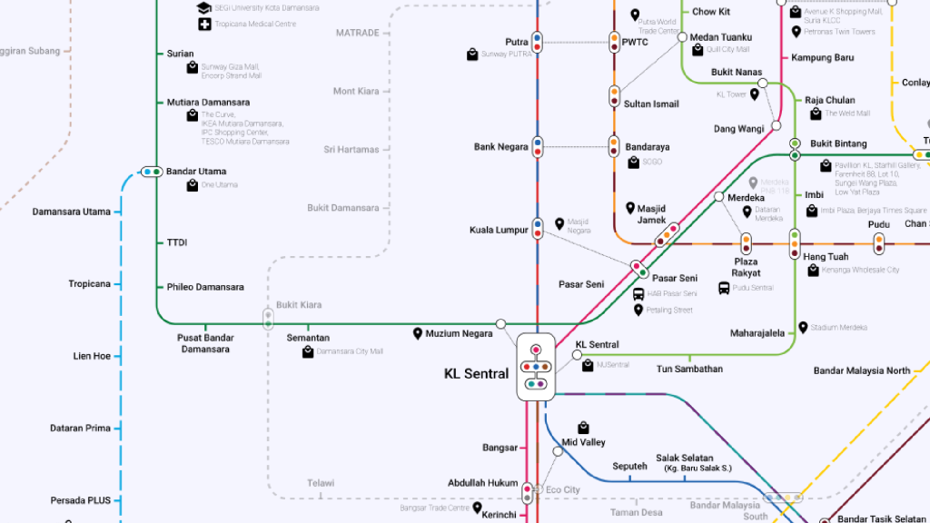 KVMRT CIRCLE LINE | Length: 50 km | 31 stations | 10 interchanges ...