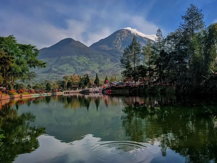 Telaga Bedakah, itinerary Wonosobo 2 hari 1 malam.