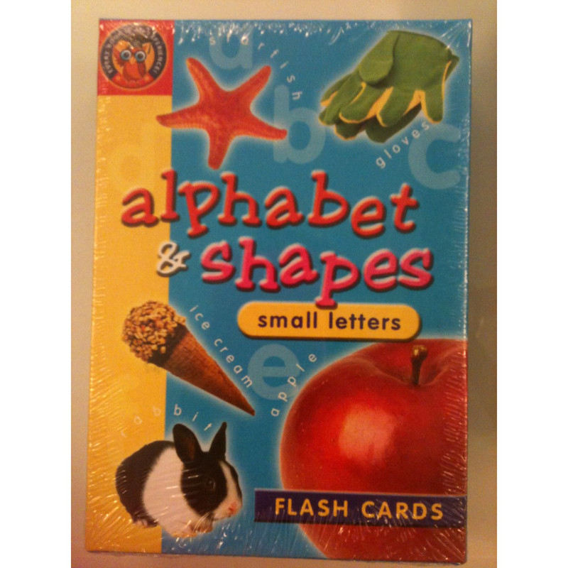 Baby Flash Card 32cards Alphabet & shapes Malaysia